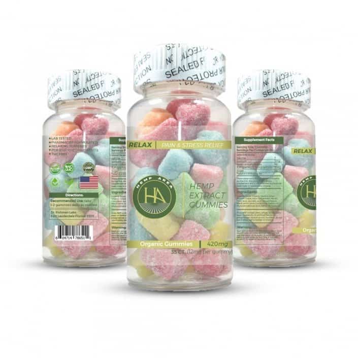 Hemp Extract-Infused Gummies