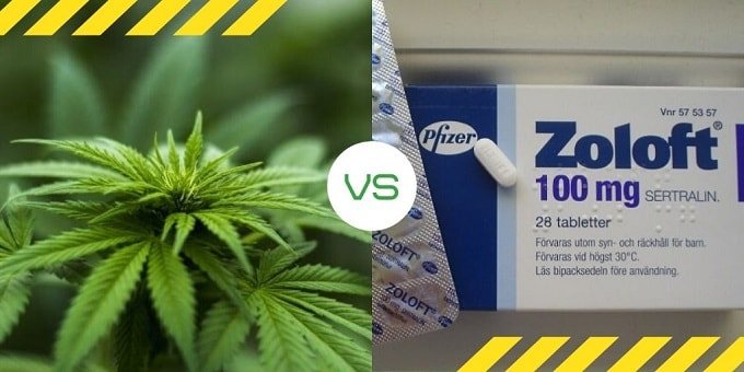 Marijuana vs Zoloft