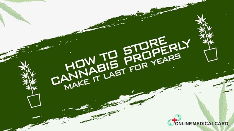 How to Store Cannabis Properly and Make it Last for Years